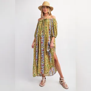💥 Easel “Secret Garden Maxi” Dress | Buttercup