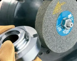 3M™ Scotch-Brite EXL Deburring Wheels, 6 X 2 X 1, Medium, 6,000 rpm, Aluminum Oxide, 048011-13618