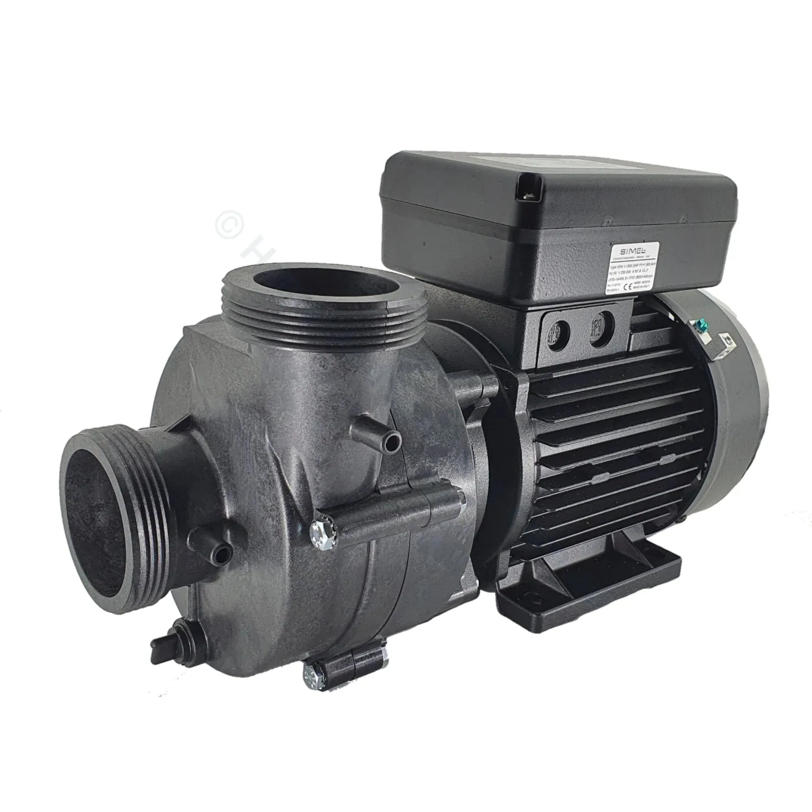 4HP / 3HP / 2HP - One-Speed - Balboa Ultimax Spa Jet Booster Pump - Ultima Vico