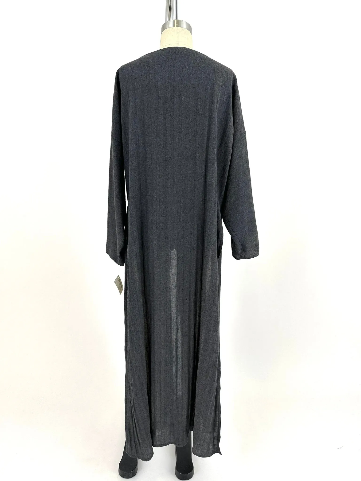 90s Zoran Linen Woven Duster*