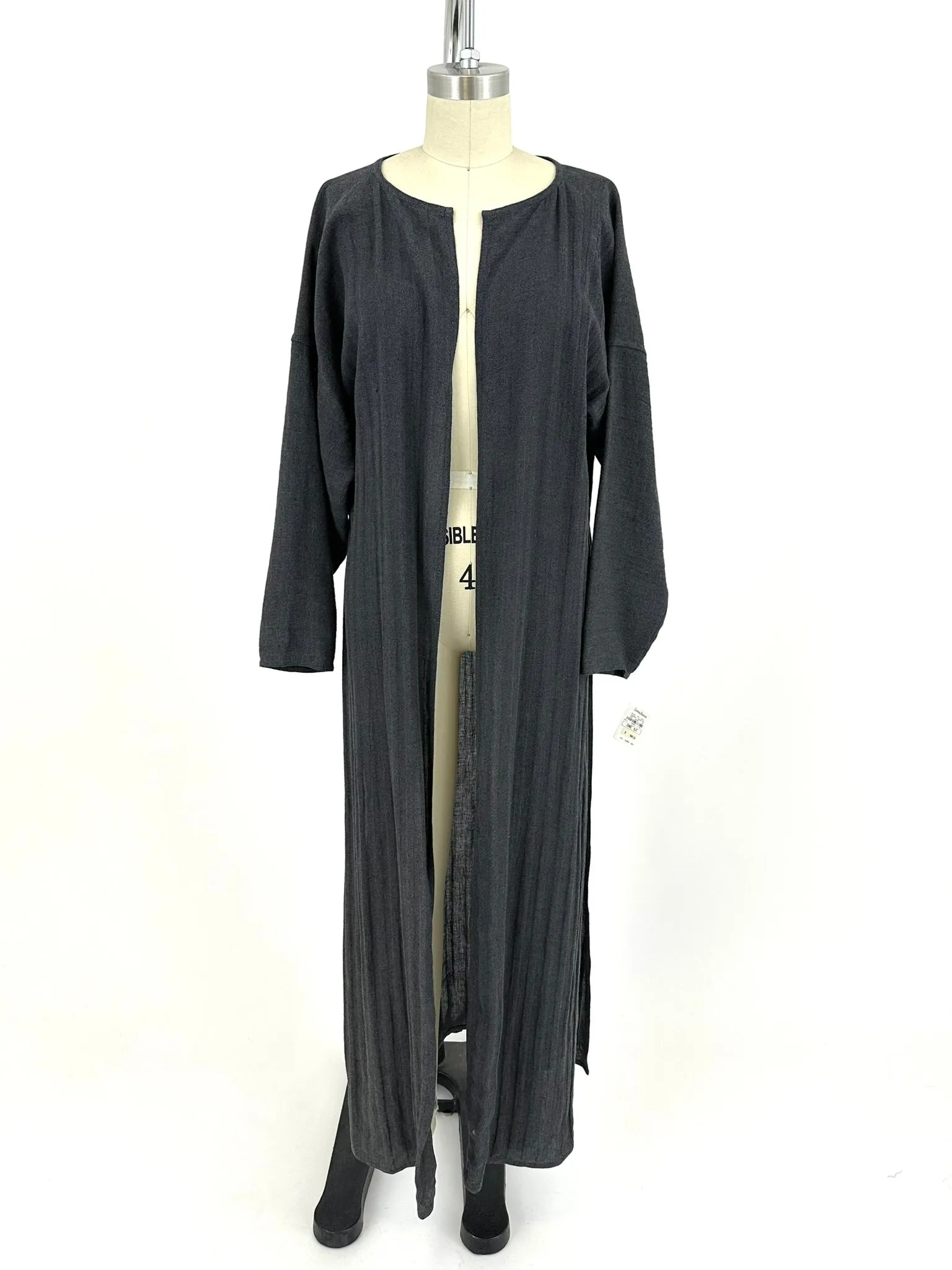90s Zoran Linen Woven Duster*