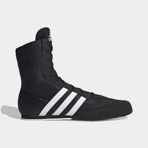 Adidas Box Hog Boxing Boots - Black White