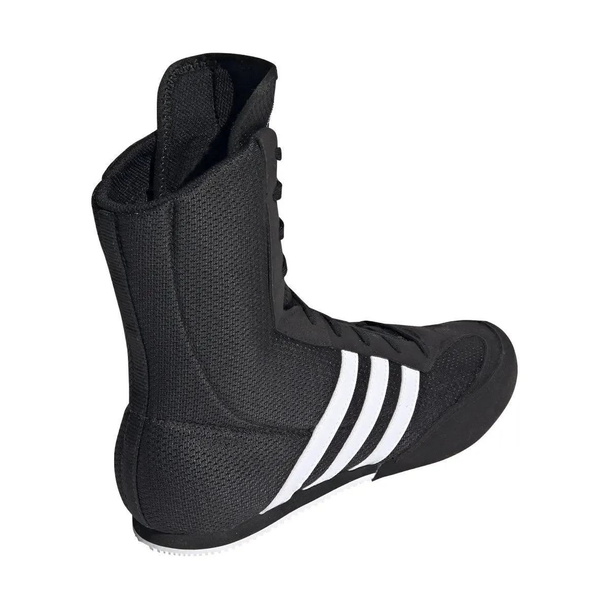 Adidas Box Hog Boxing Boots - Black White