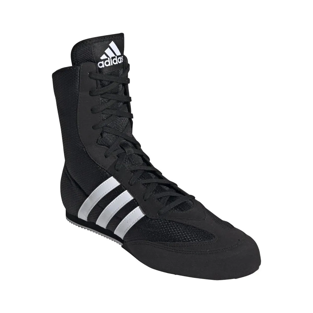 Adidas Box Hog Boxing Boots - Black White