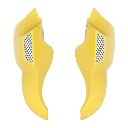 Advanblack COLOR-MATCHED Lower Leg Fairing For Harley 2018  Softail Low Rider S/ ST, Street Bob