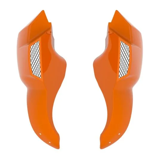 Advanblack COLOR-MATCHED Lower Leg Fairing For Harley 2018  Softail Low Rider S/ ST, Street Bob