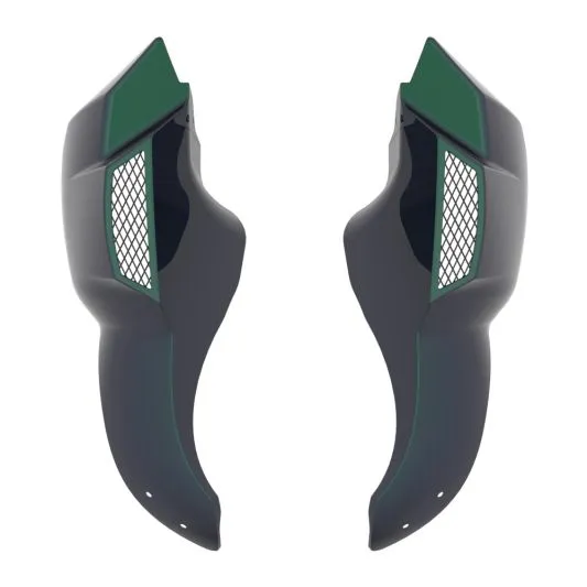 Advanblack COLOR-MATCHED Lower Leg Fairing For Harley 2018  Softail Low Rider S/ ST, Street Bob