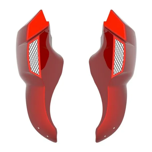 Advanblack COLOR-MATCHED Lower Leg Fairing For Harley 2018  Softail Low Rider S/ ST, Street Bob