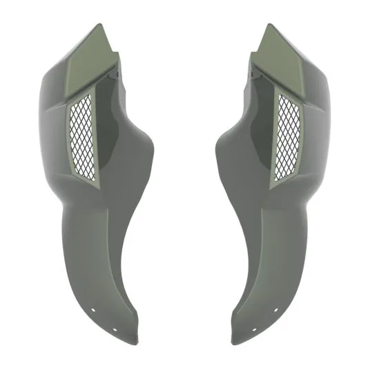Advanblack COLOR-MATCHED Lower Leg Fairing For Harley 2018  Softail Low Rider S/ ST, Street Bob