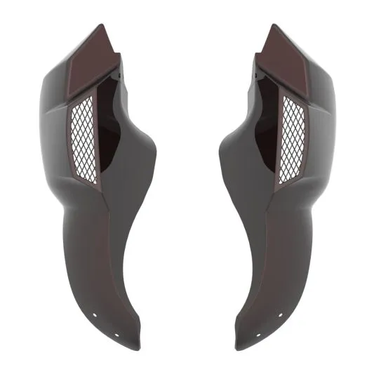 Advanblack COLOR-MATCHED Lower Leg Fairing For Harley 2018  Softail Low Rider S/ ST, Street Bob