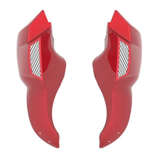Advanblack COLOR-MATCHED Lower Leg Fairing For Harley 2018  Softail Low Rider S/ ST, Street Bob