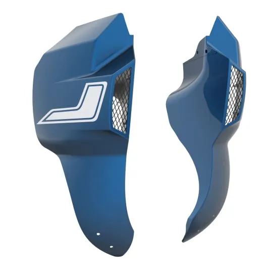 Advanblack COLOR-MATCHED Lower Leg Fairing For Harley 2018  Softail Low Rider S/ ST, Street Bob