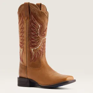 Ariat® Women's "Rockdale" Western Boots - Almond Buff