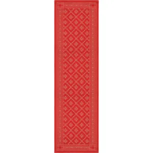Attebladrose Table Runner - Red