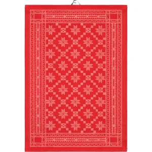 Attebladrose Towel - Red