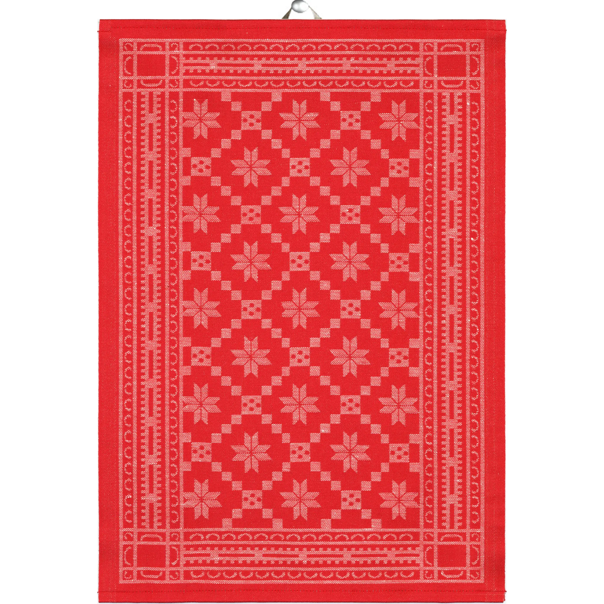 Attebladrose Towel - Red
