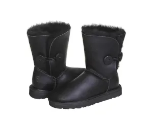 Australian UGG NAPPA Short Button UGG Boots - 3 Colours