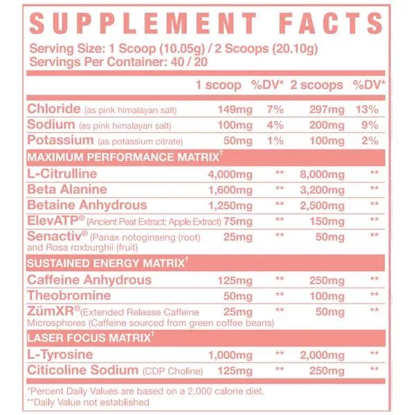 Axe & Sledge Intake, 30 Servings