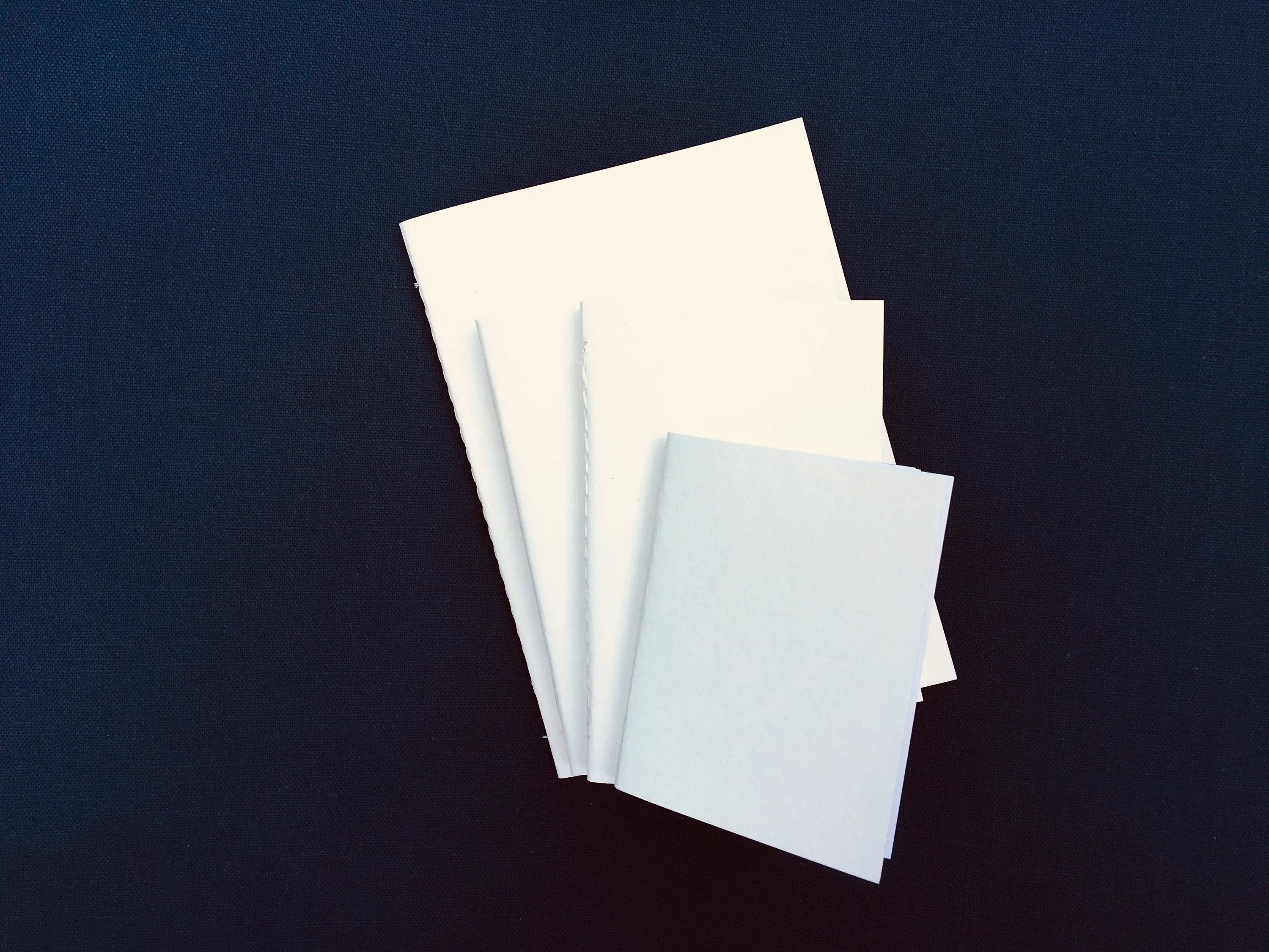 B6 Text Weight Blank Bound Notebook Insert with SuedeTex® Covers
