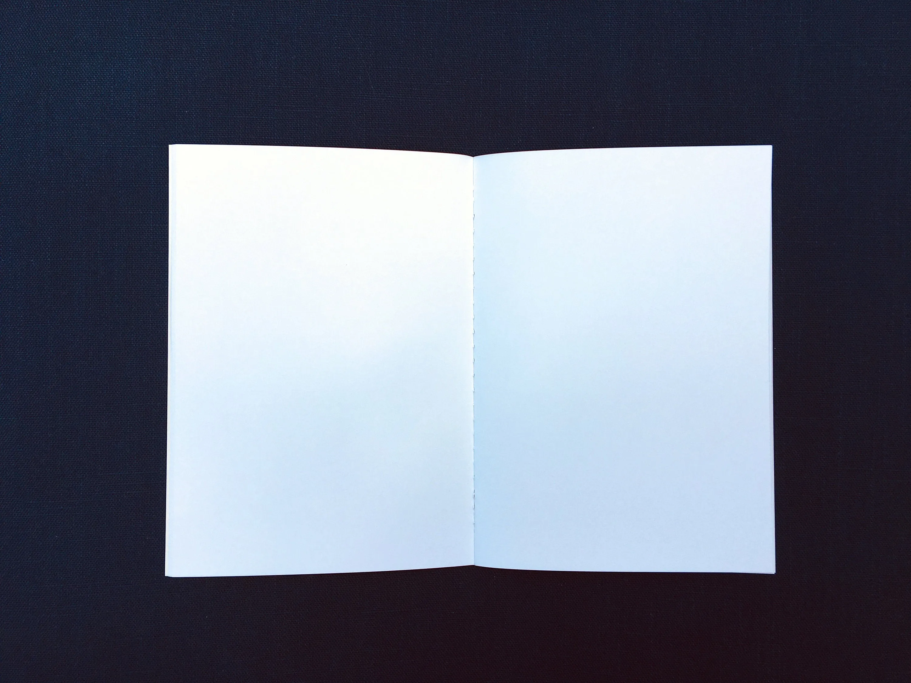 B6 Text Weight Blank Bound Notebook Insert with SuedeTex® Covers