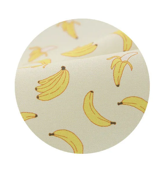 Bananas Cotton Fabric - Digital Printing - By the Yard 85777