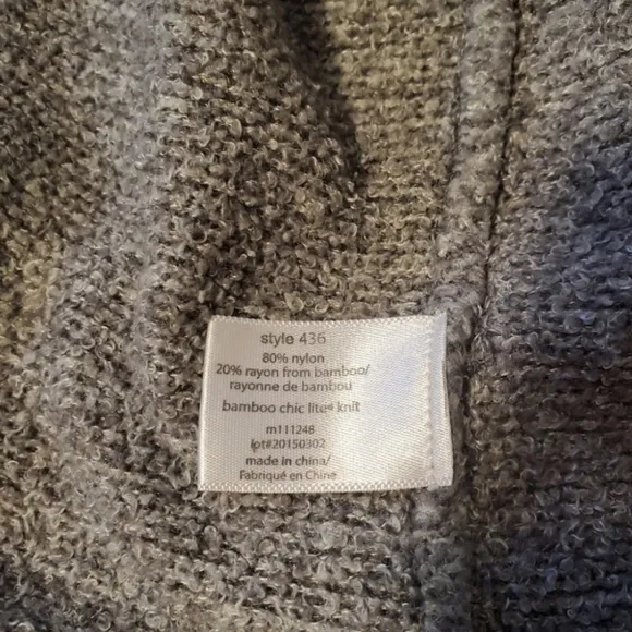 Barefoot Dreams Bamboo Chic Lite Open Front Cardigan, Style 436