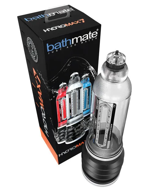 Bathmate Hydromax7 Water Vacuum Penis Pump System For Men