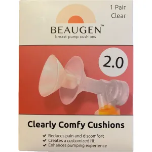 BeauGen Cushions - Clearly Comfy v2 - Soft Silicone Breast Shield Inserts