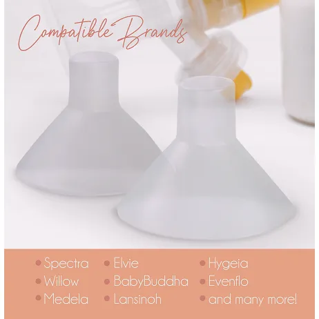 BeauGen Cushions - Clearly Comfy v2 - Soft Silicone Breast Shield Inserts