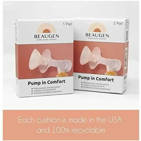 BeauGen Cushions - Clearly Comfy v2 - Soft Silicone Breast Shield Inserts