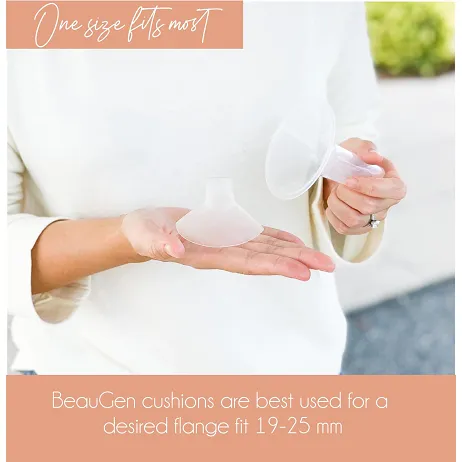 BeauGen Cushions - Clearly Comfy v2 - Soft Silicone Breast Shield Inserts