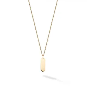 Birks 18K Yellow Gold Bee Chic Hexagon Necklace