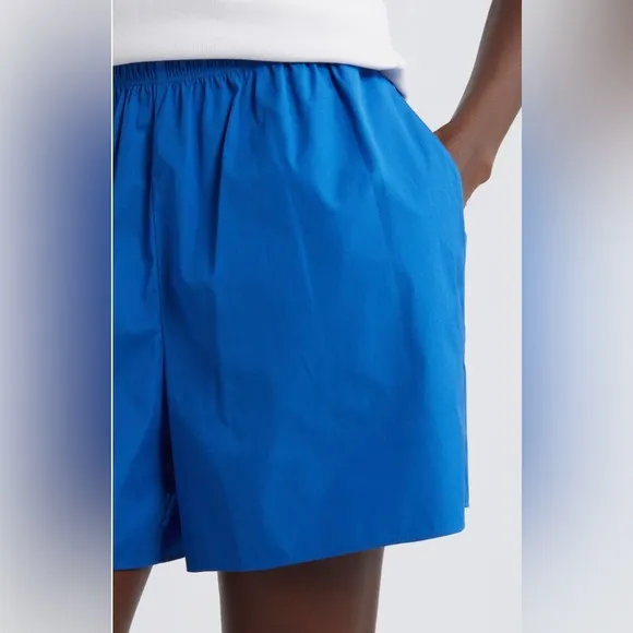 Blue Marmara Pull On Poplin Shorts  Size XL