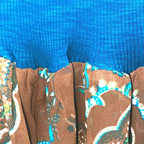 BOHO/SHABBY-CHIC MAXI FLORAL SKT SZ M
