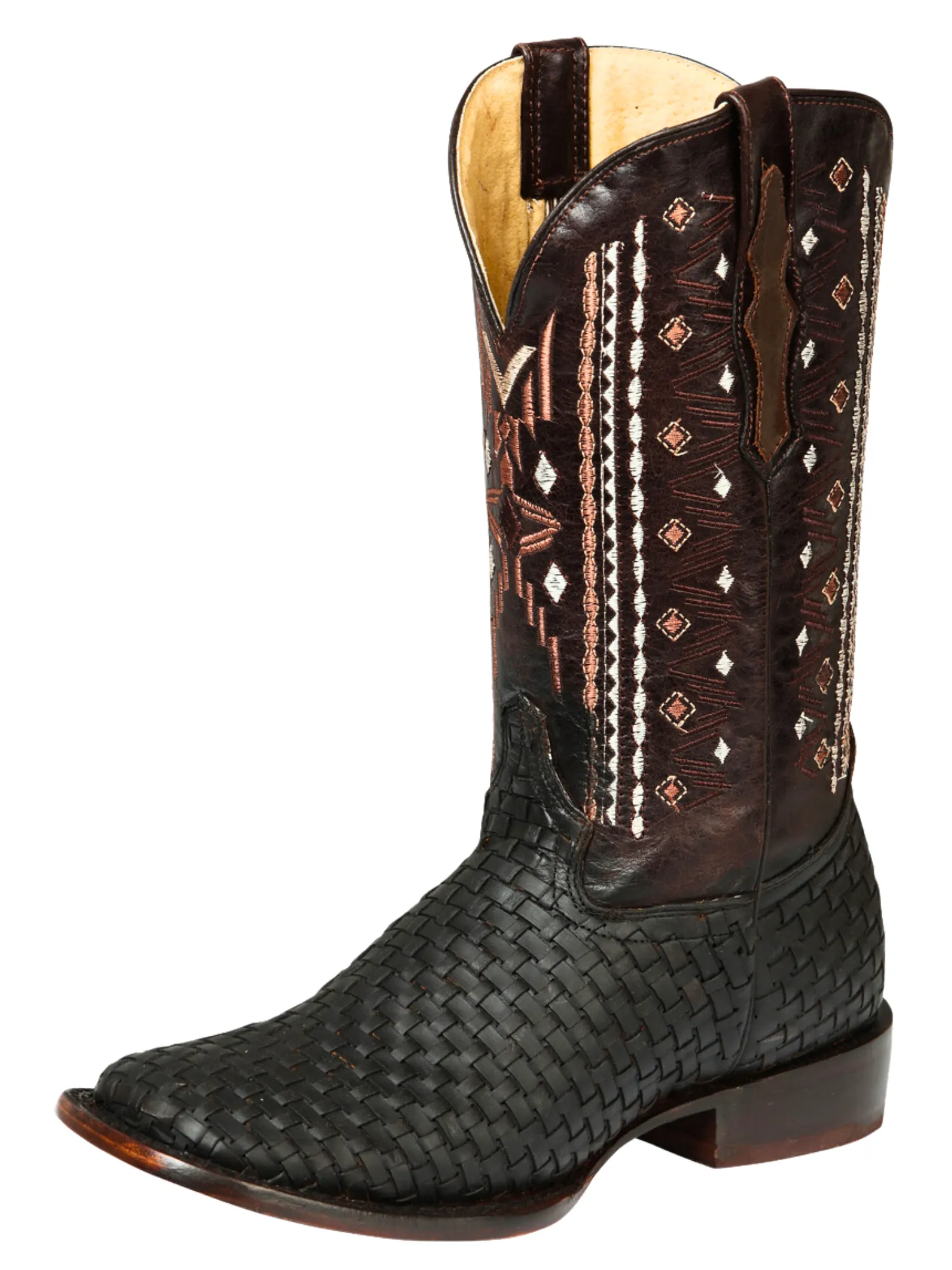 Botas Vaqueras Rodeo Clasicas de Petalillo para Hombre 'El General' - ID: 44861