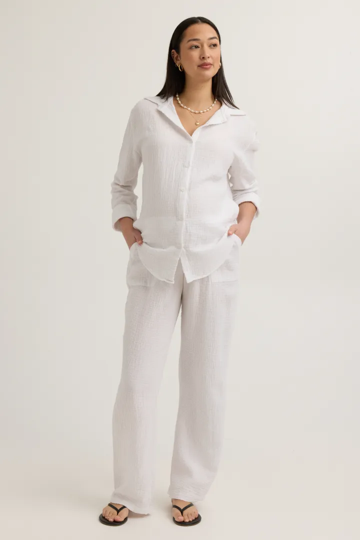 Breezy Gauze Shirt