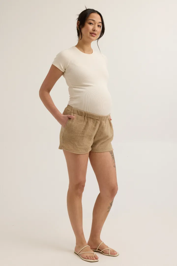 Breezy Gauze Short