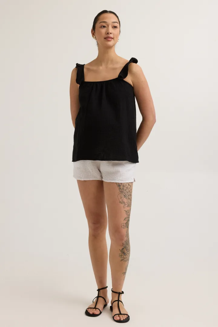 Breezy Gauze Short