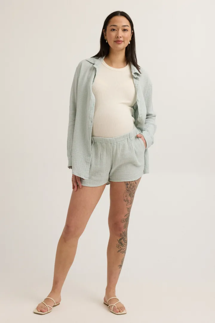 Breezy Gauze Short