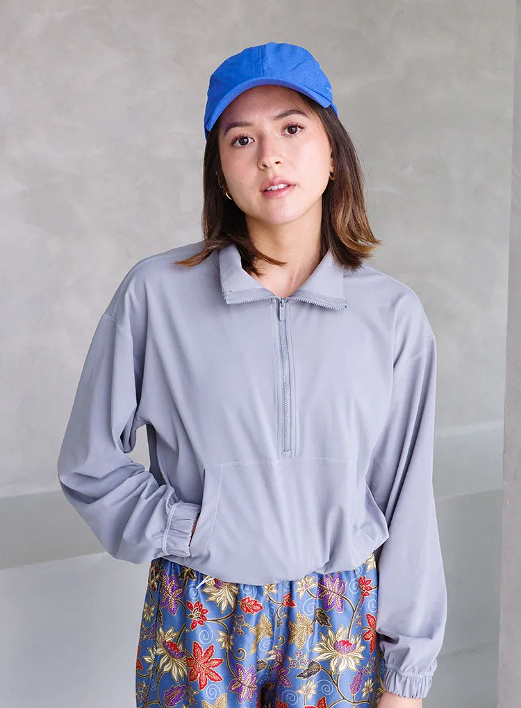 BREEZY HALF-ZIP JACKET