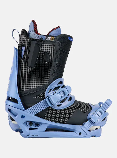 Burton Cartel EST Snowboard Bindings Mens Slate Blue / Logo