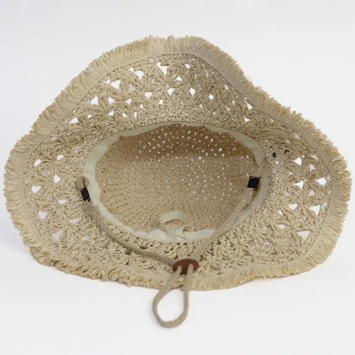 Calikids Rafia Hat - Sand