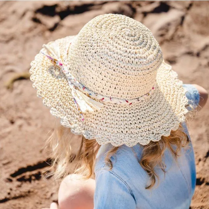 Calikids Rafia Straw Hat (Teen/Adult)