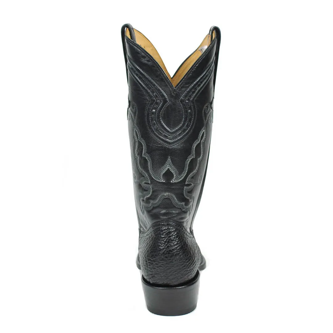 Carson Shark Classic Western Boot - Black