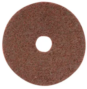 CGW Abrasives Surface Conditioning Disc, Hook & Loop w/ Arbor Hole, 4 1/2 in, 12,000 rpm, Grey, 70031