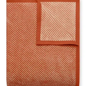 Chappy Wrap | Harborview Herringbone Blanket {Desert Red}