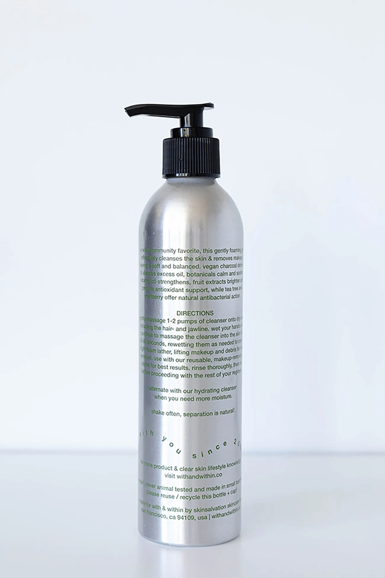 charcoal cleanser