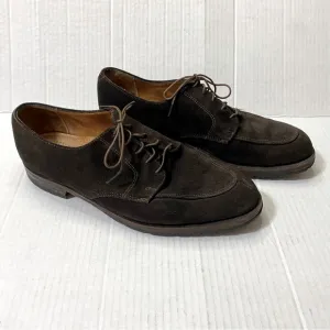 Cole Haan Vintage Men’s 9D Brown Suede Lace Up Oxford Dress Shoes Vibram Sole
