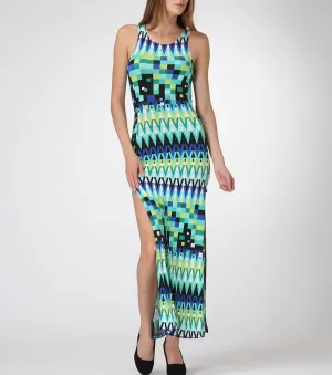 Color Pop Hi Side Split Maxi Dress