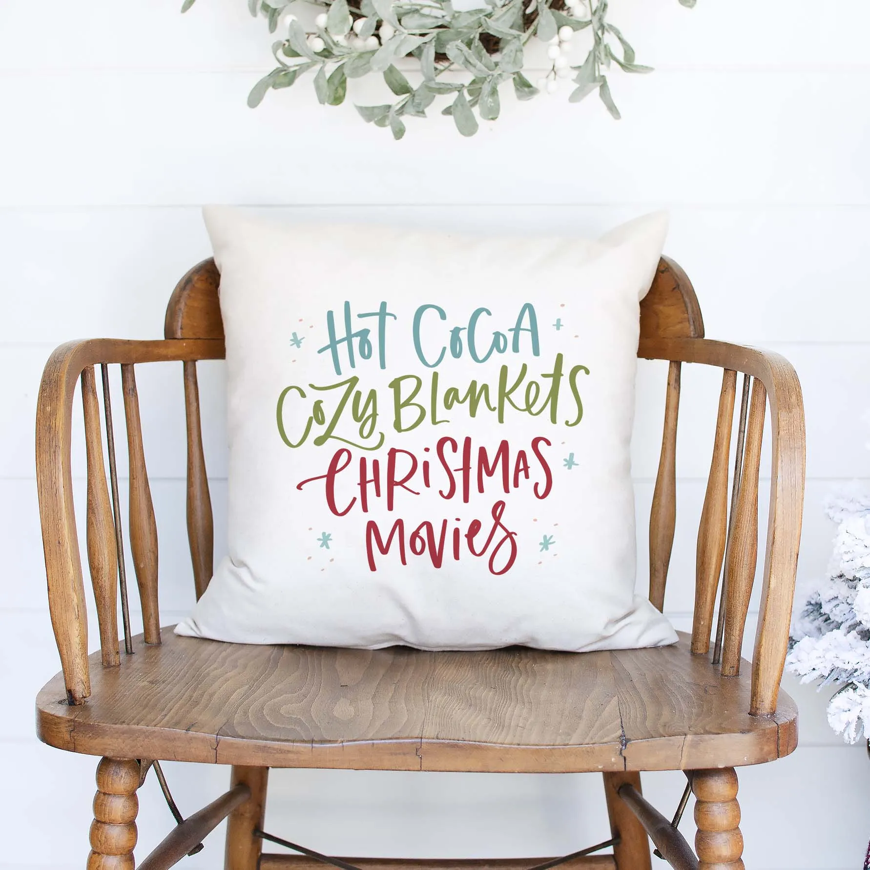 Cozy Christmas Pillow Cover